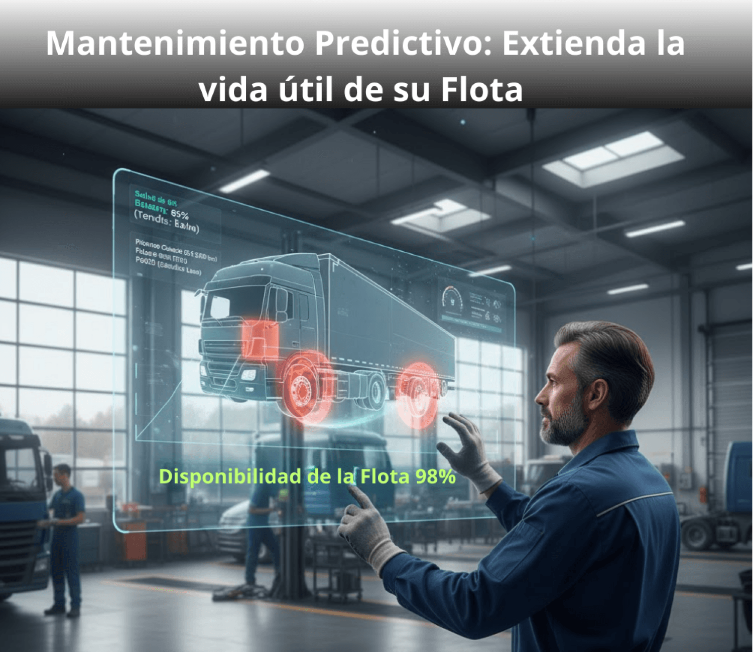 Mantenimiento Predictivo: Cómo evitar paradas no planificadas y extender la vida útil de su flota
